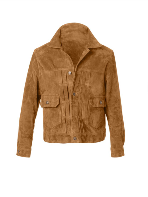 Craftsman Clothing Presley Trucker Suede Jacket MTO