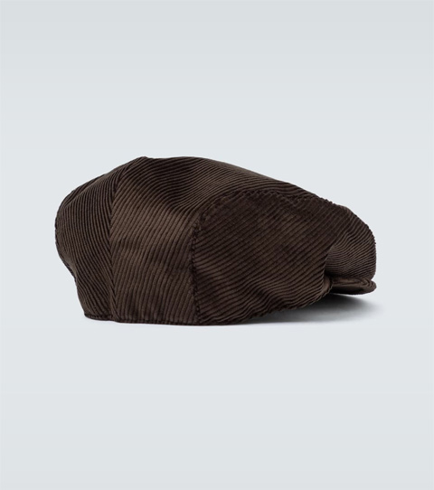 Dolce & Gabbana Corduroy Baker Boy Hat