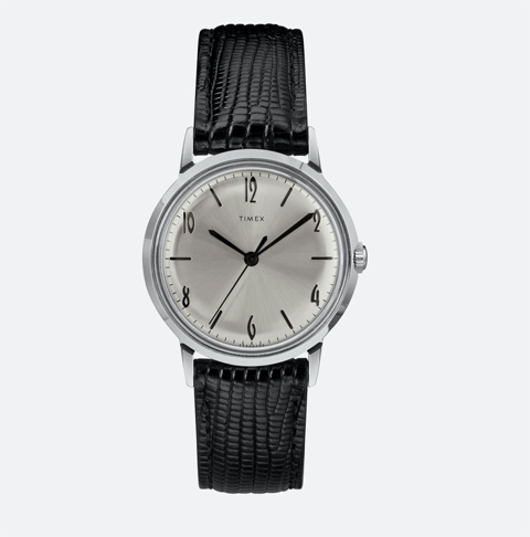 Timex Marlin Watch in White 34mm