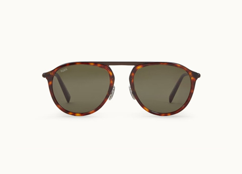 Tod’s Mens Sunglasses in Green