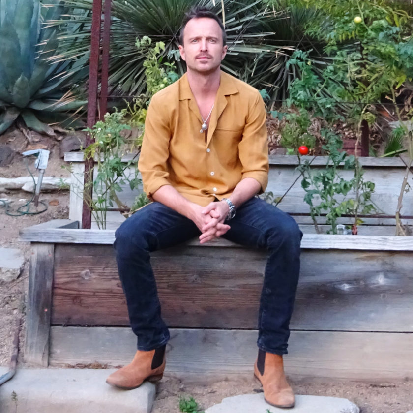 <span>Aaron Paul on</span> Living Off the Land