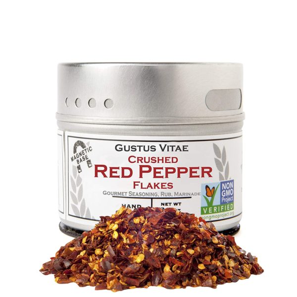 Artisanal Crushed Red Pepper Flakes Small Batch - 1.2 Ounce