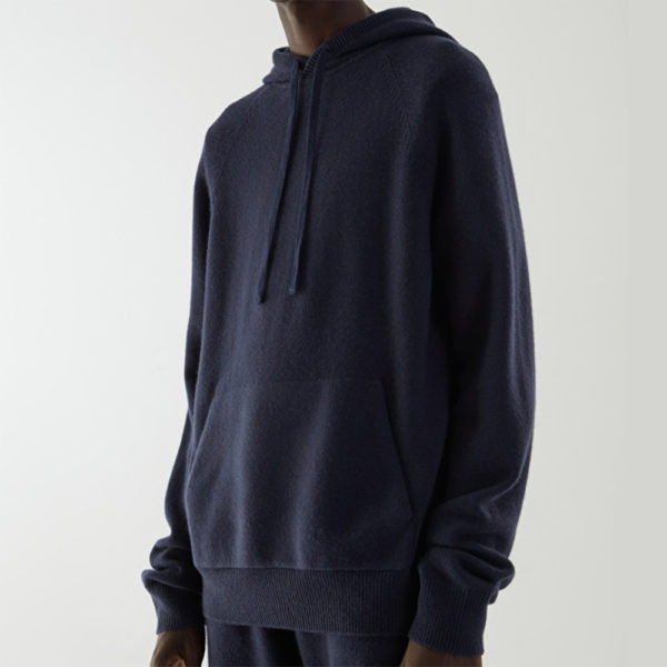 COS Cashmere Hoodie, Navy