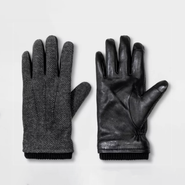 Goodfellow & Co Herringbone Leather Gloves