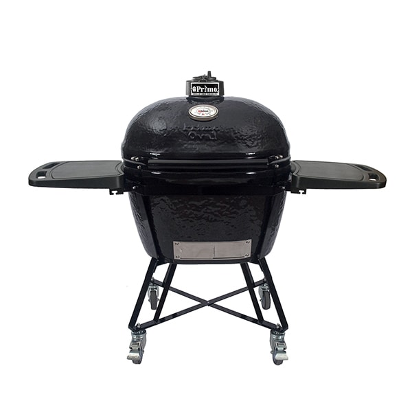 primo all in one ceramic kamado grill with shelves on leo edit