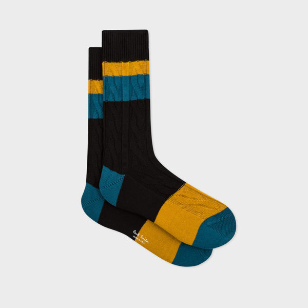 Paul Smith Cable-Knit Socks