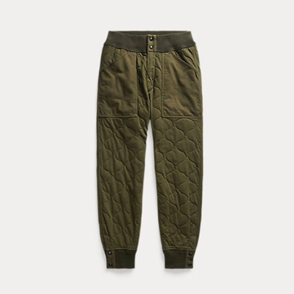 RRL Quilted Jersey Joggers