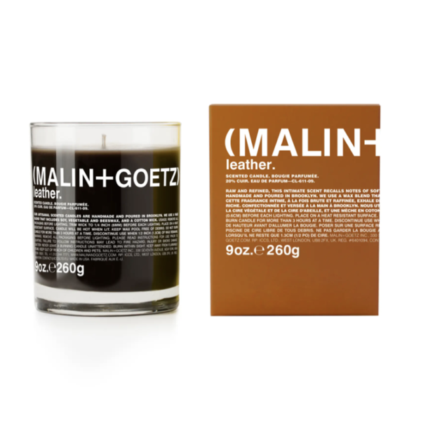 Malin + Goetz Leather Candle