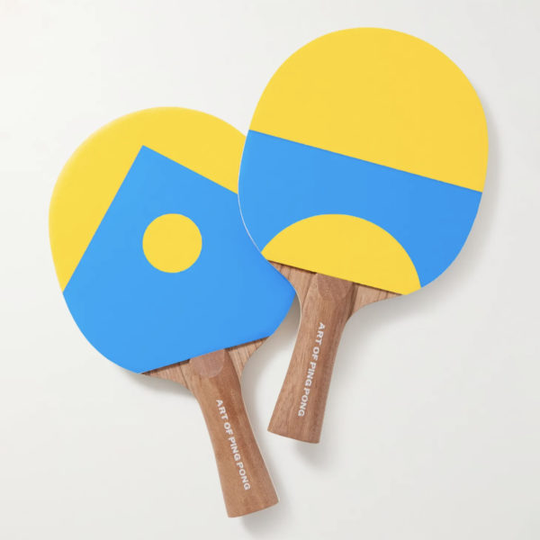 The Art of Ping Pong Set of Two Ping Pong Bats