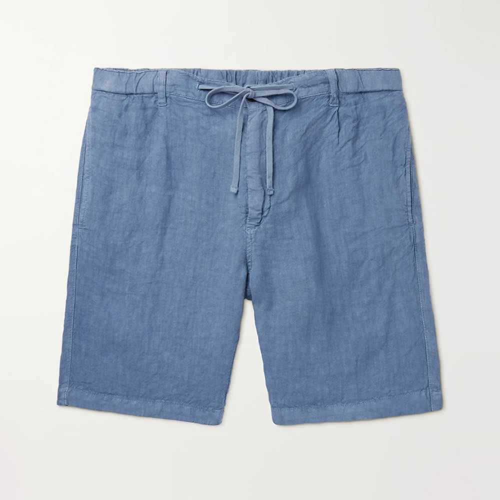 hartford linen shorts on LEO edit