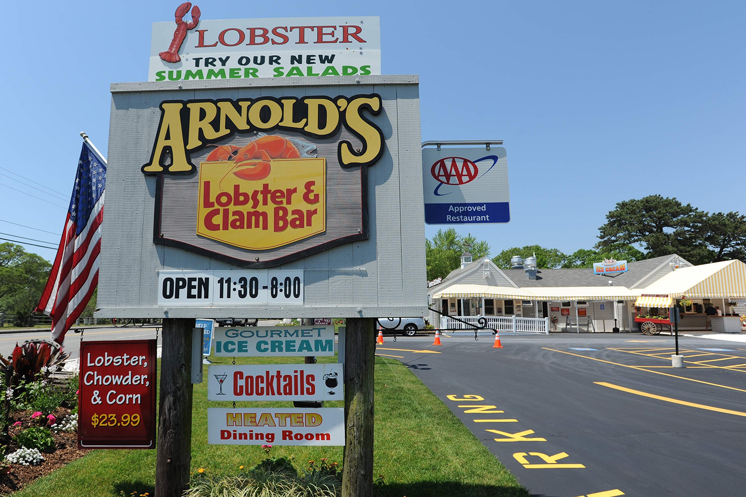 arnold's lobster and clam bar on LEO edit.