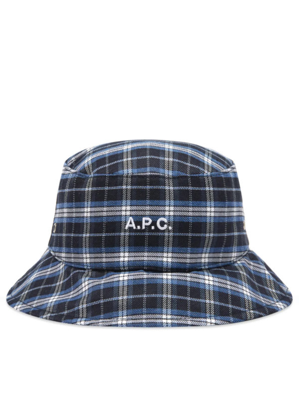 A.P.C. Steve Check Bucket Hat