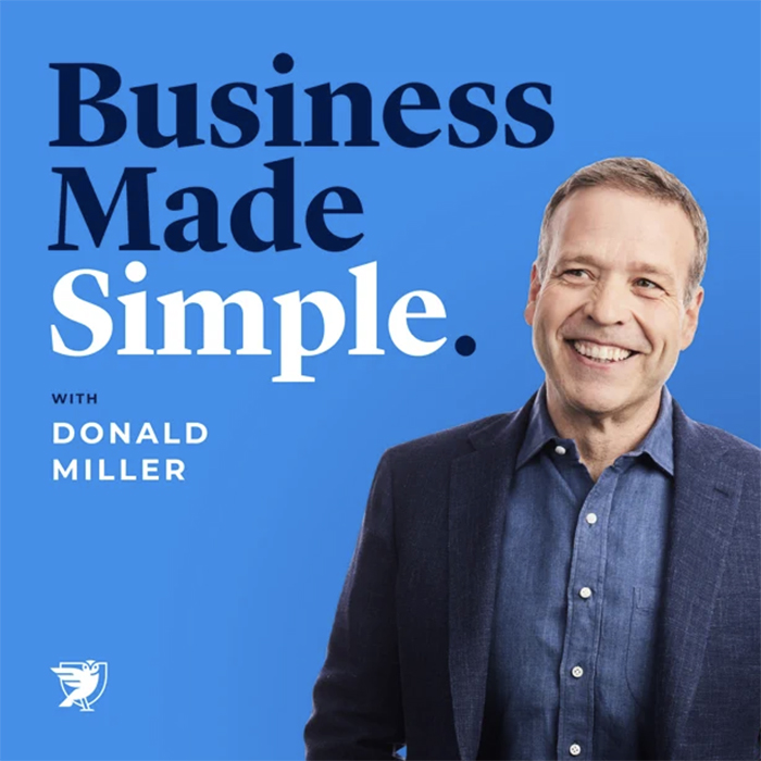 business made simple with donald miller podcast on LEO edit