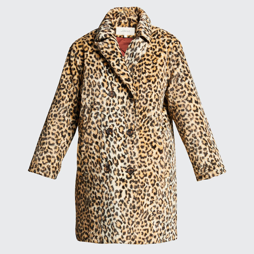 the great vintage leopard coat on LEO edit