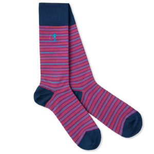 Ilaria Urbinati x London Sock Co Camel Stripe Socks