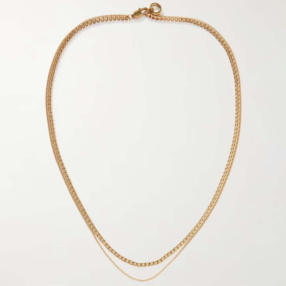 A.P.C. Gold-Tone Layered Necklace
